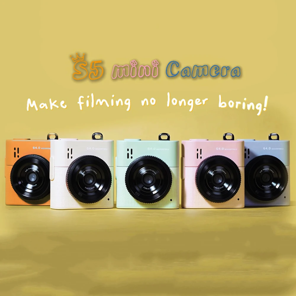 Retro Mini Digital Camera – 1080P HD Video, Compact Portable Travel Cam & Keychain Edition