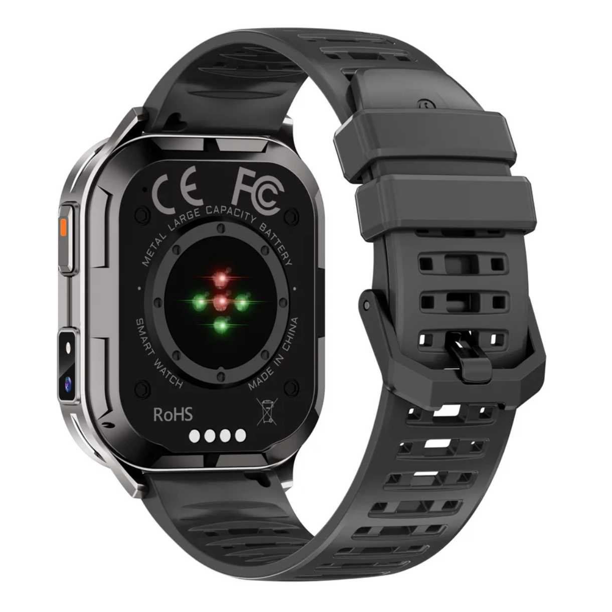 Ares Pro Next-Gen Smartwatch – 180° HD Camera, Bluetooth Calls & Rugged Sport Edition