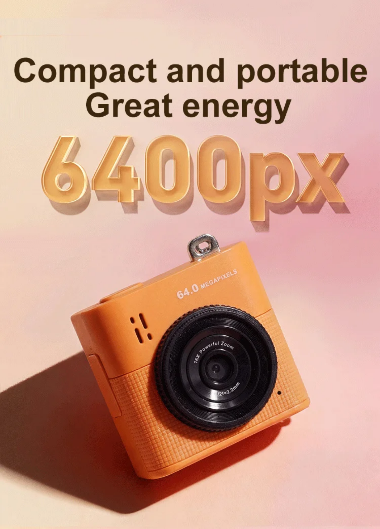 Retro Mini Digital Camera – 1080P HD Video, Compact Portable Travel Cam & Keychain Edition