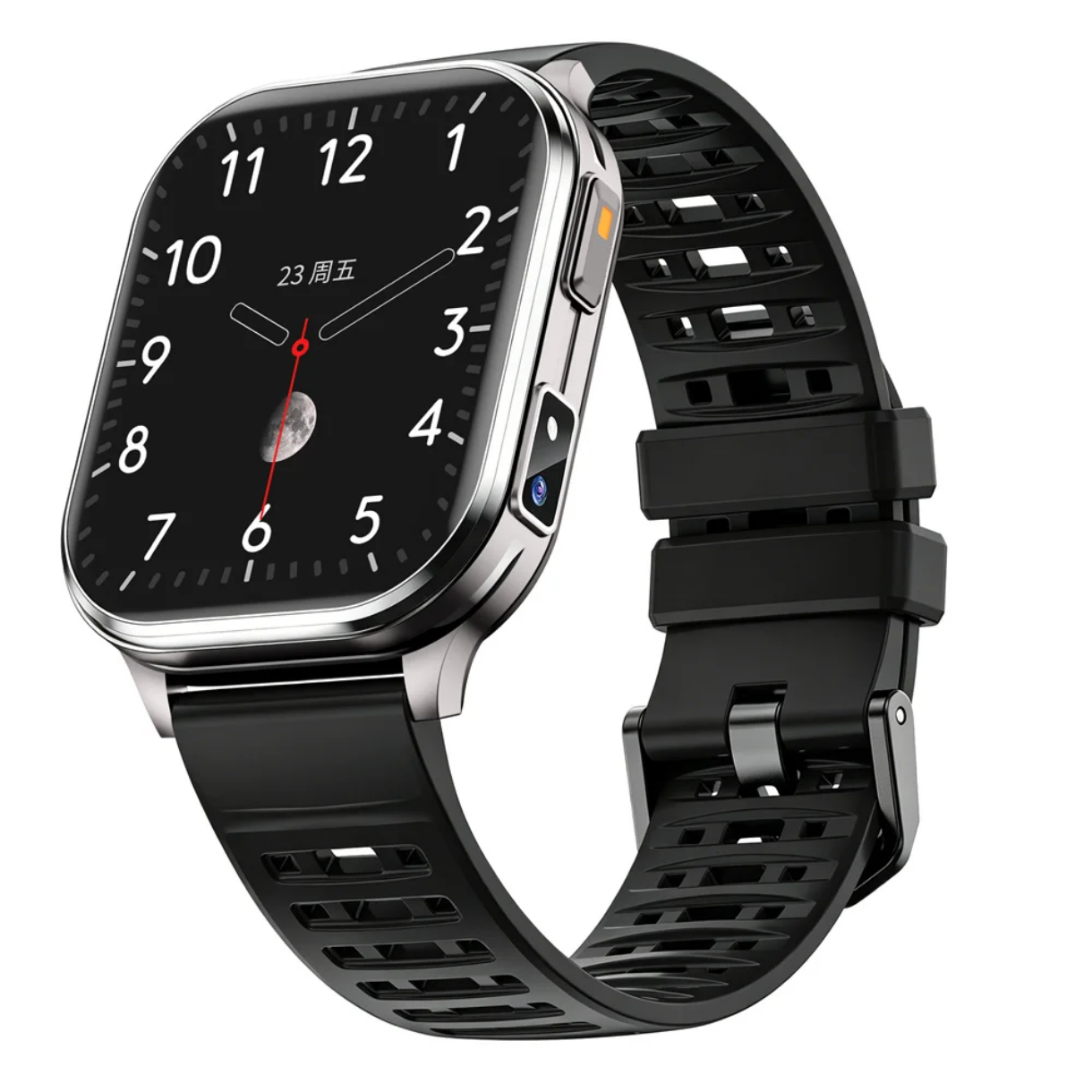 Ares Pro Next-Gen Smartwatch – 180° HD Camera, Bluetooth Calls & Rugged Sport Edition
